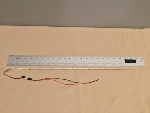 24 VOLT CUT TO FIT LED STICK 10" TO 22" LCD DISPLAYS - TO PLACE ORDER OR GET A PRICE QUOTE CONTACT: harry@plazmo.com PLAZMO SKU29901709